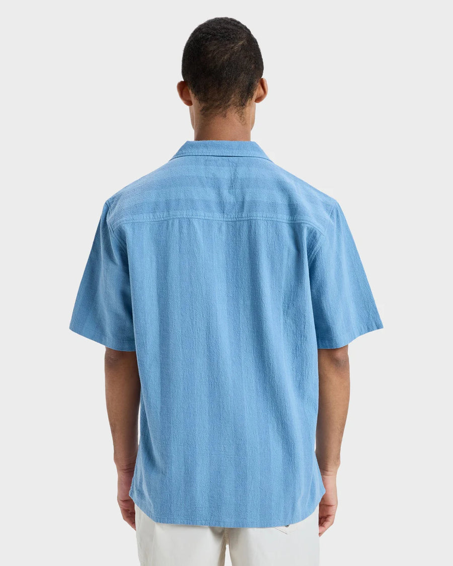 Quiksilver Room Rock Shirt 2 - Coronet Blue  Room Rock Stripes