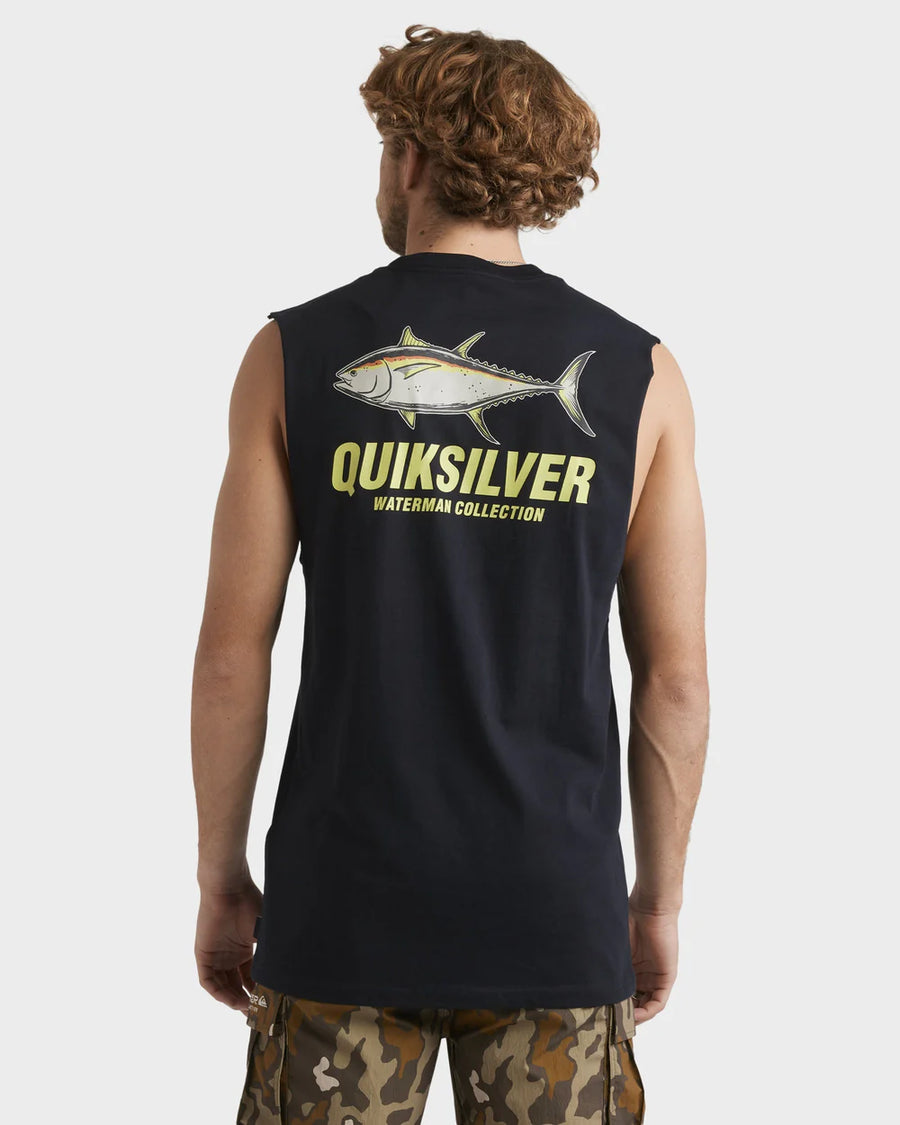 Quiksilver Slack Tide Muscle Tee - Black