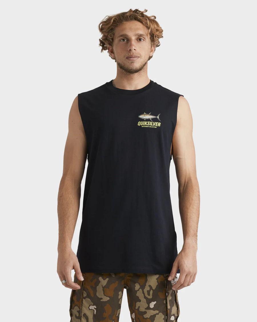 Quiksilver Slack Tide Muscle Tee - Black