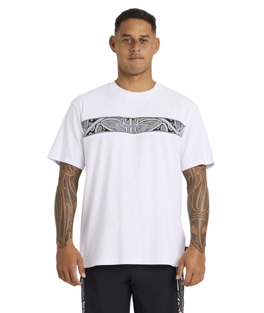 Quiksilver Takarangi Panel SS Tee - White