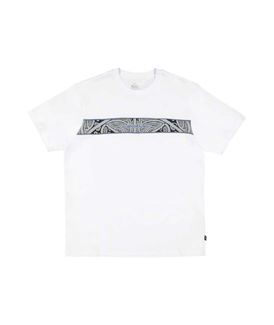 Quiksilver Takarangi Panel SS Tee - White