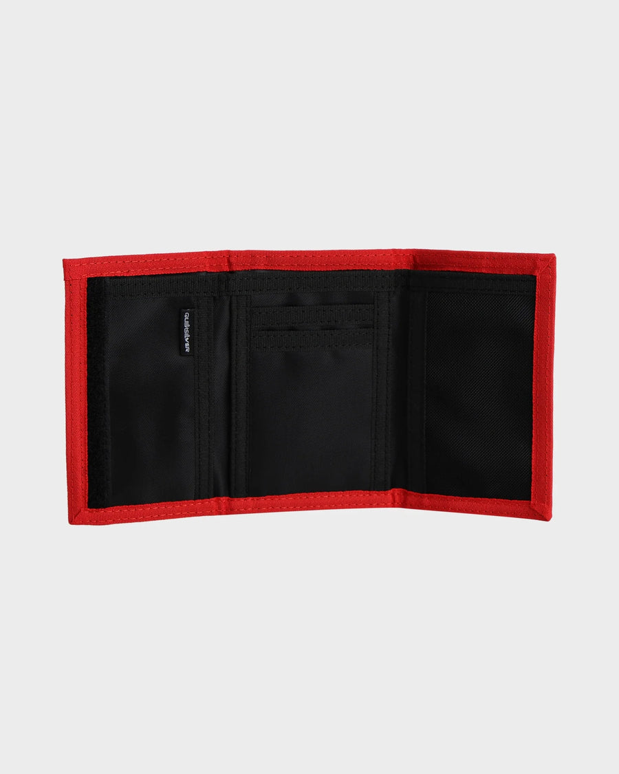 Quiksilver Young Guns Wallet - Black/ Red