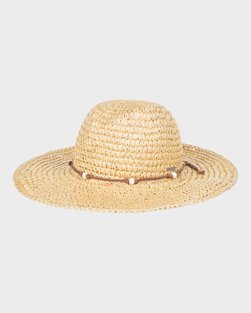 Roxy Cherish Summer Hat - Natural