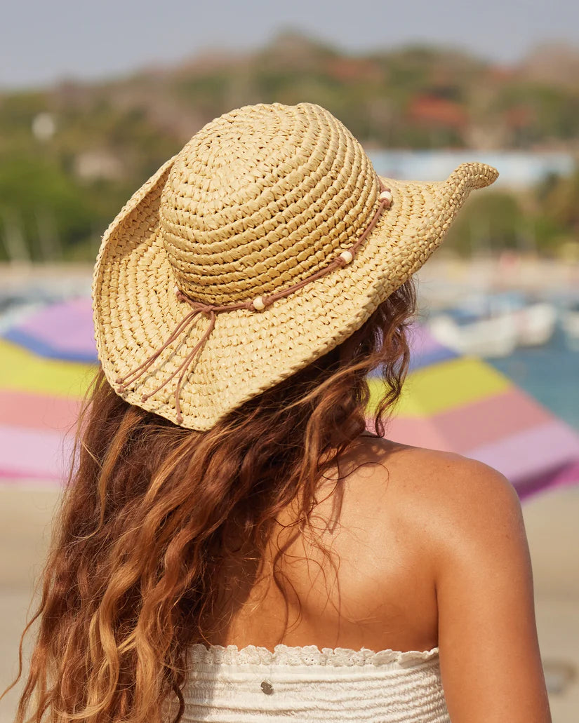 Roxy Cherish Summer Hat - Natural