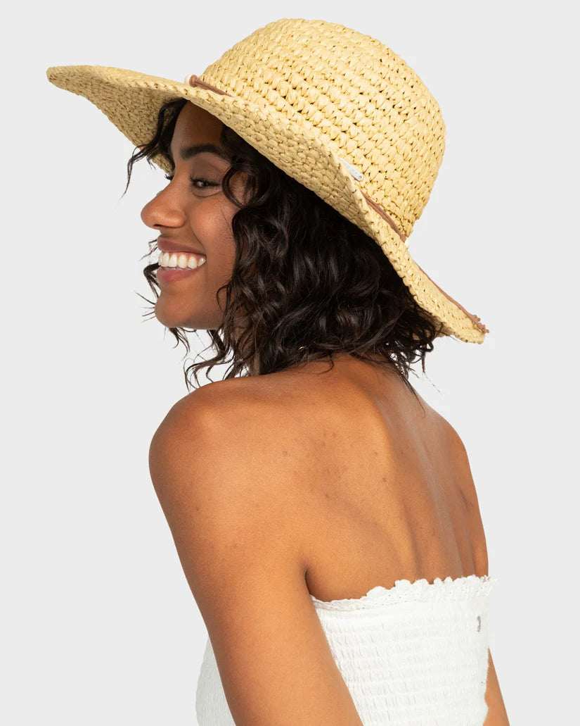 Roxy Cherish Summer Hat - Natural