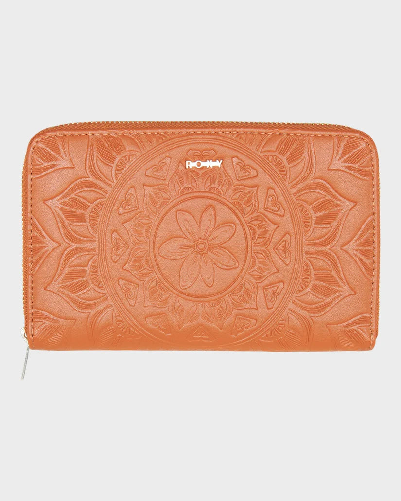 Roxy Back in Brooklyn Wallet - Almond