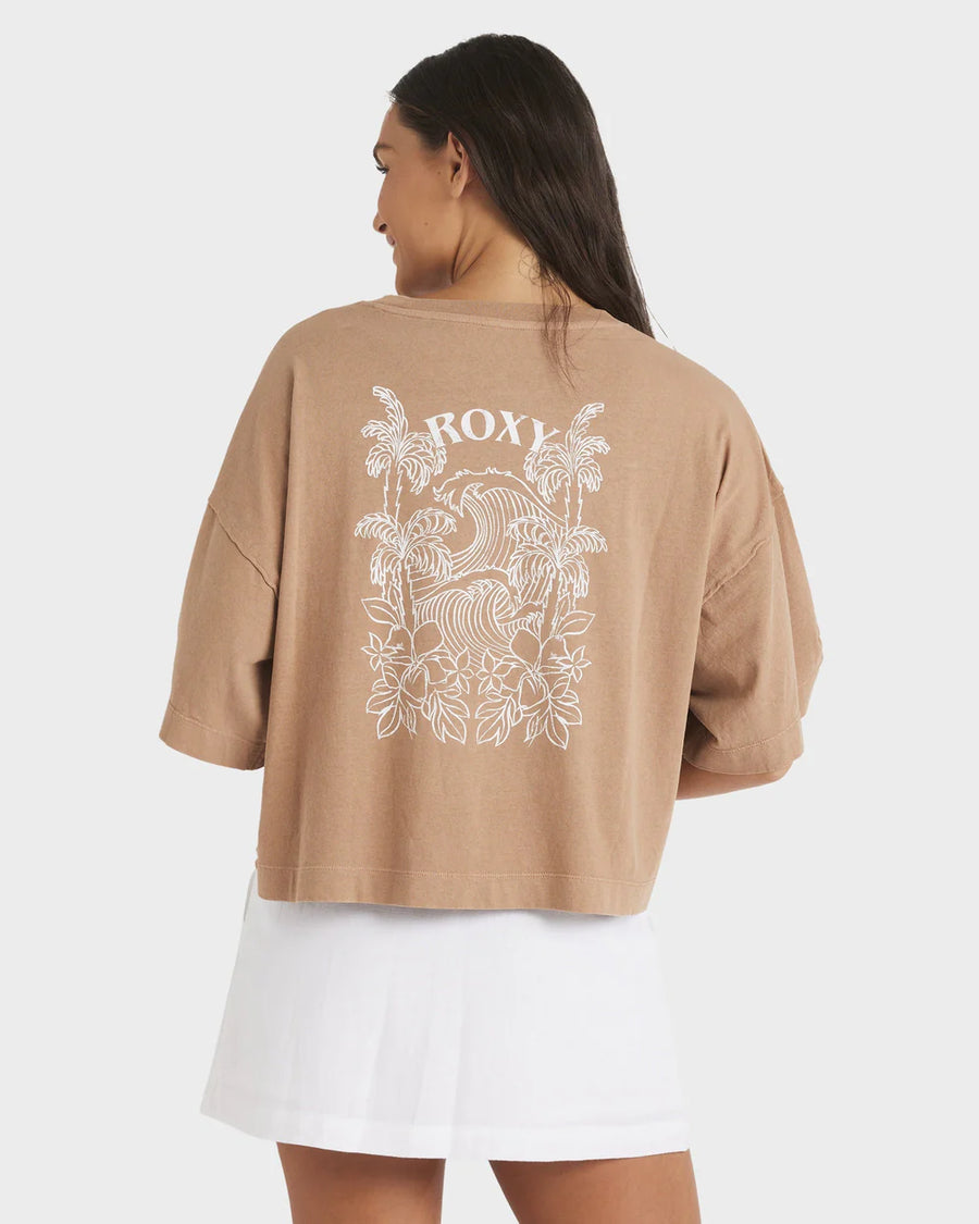 Roxy Be Easy Tee - Wood