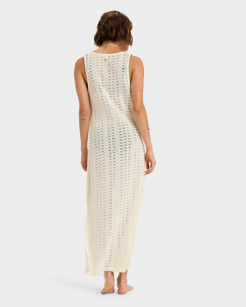 Roxy Lovely  Place  Dress Coverup  - Egret