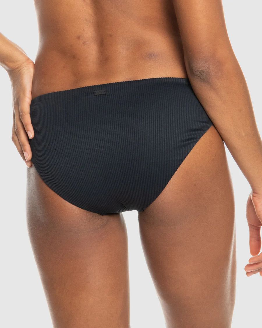 Roxy Rib Roxy Love The Comber Bikini  Bottom - Anthracite
