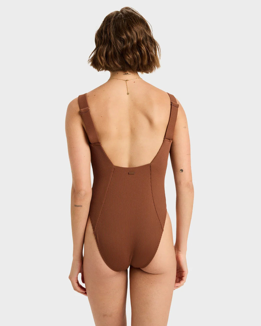Roxy Rib Roxy Love The Spinner One Piece - Tiramisu