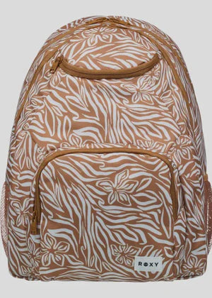 Roxy Shadow Swell Printed Backpack - Almond Wild Thang