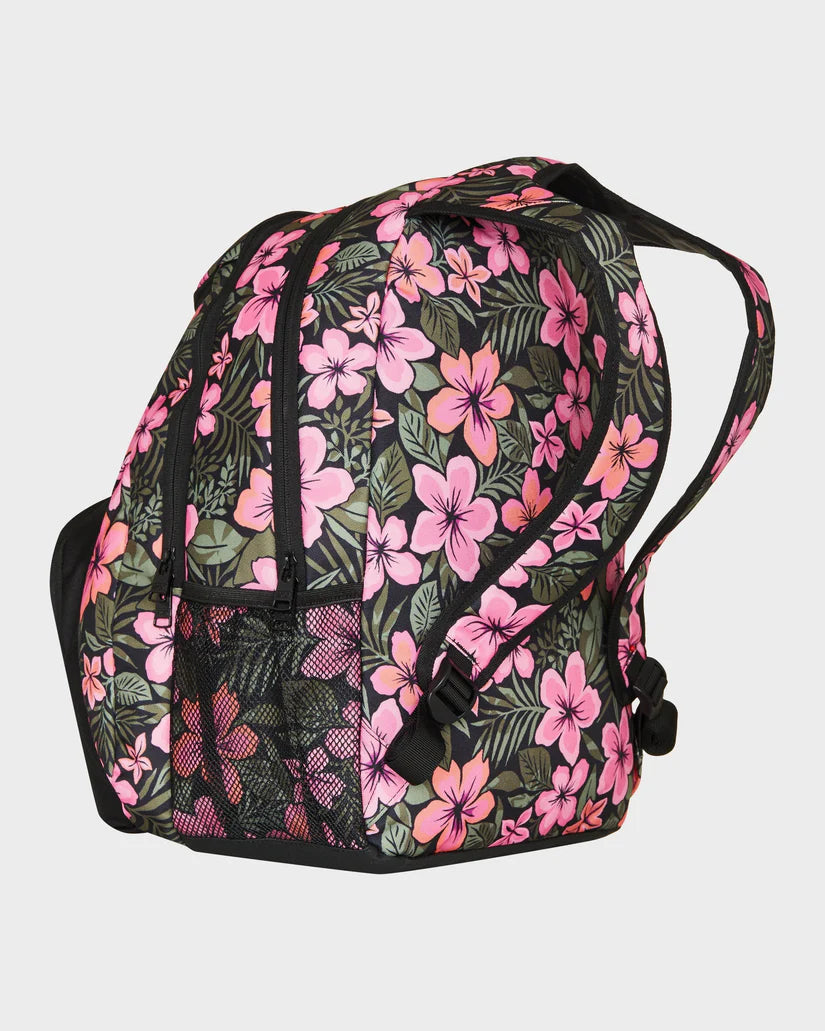 Roxy Shadow Swell Printed Backpack - Anthracite Fearless Floral