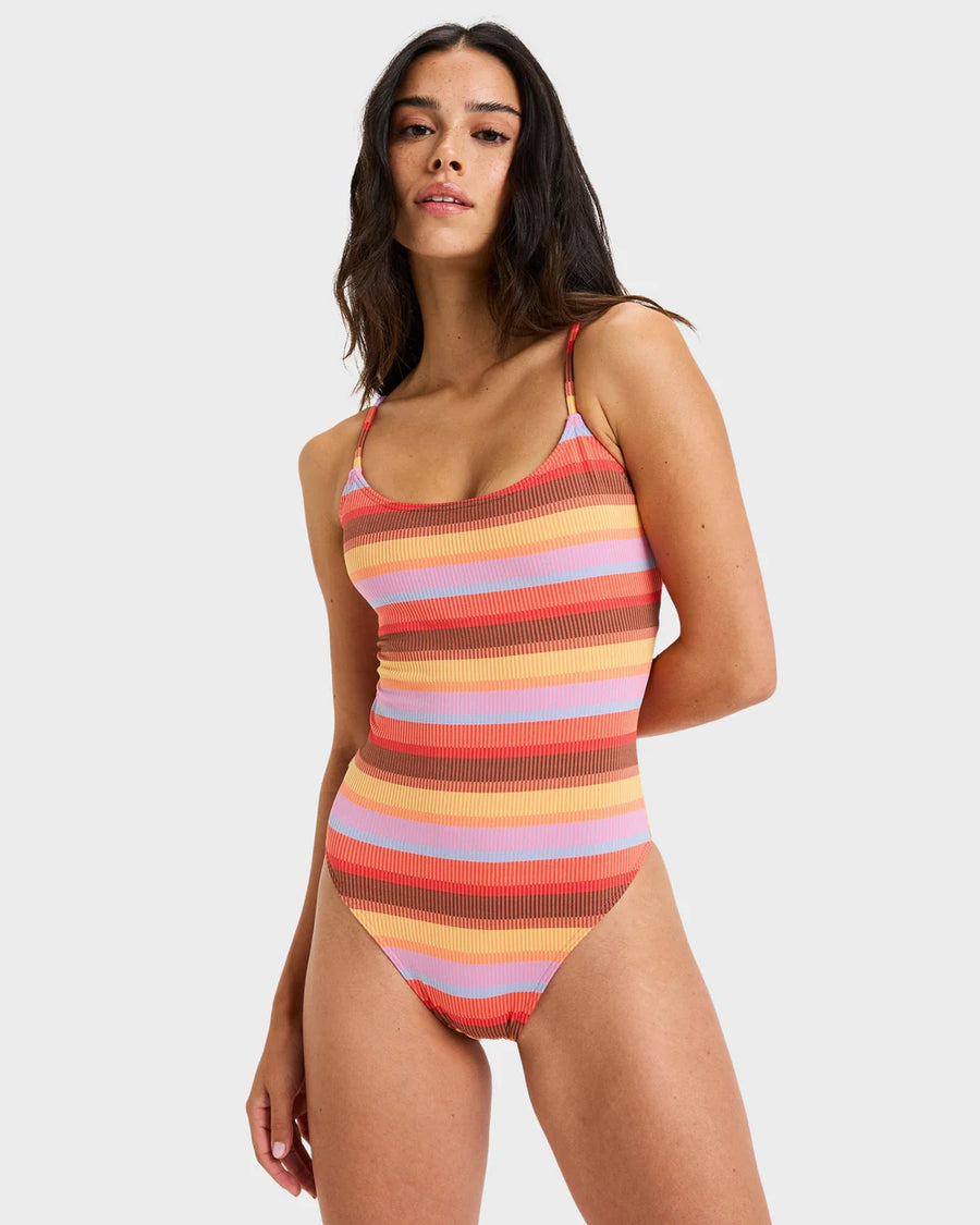 Billabong  Josie Have It All One Piece -  Orange Pop