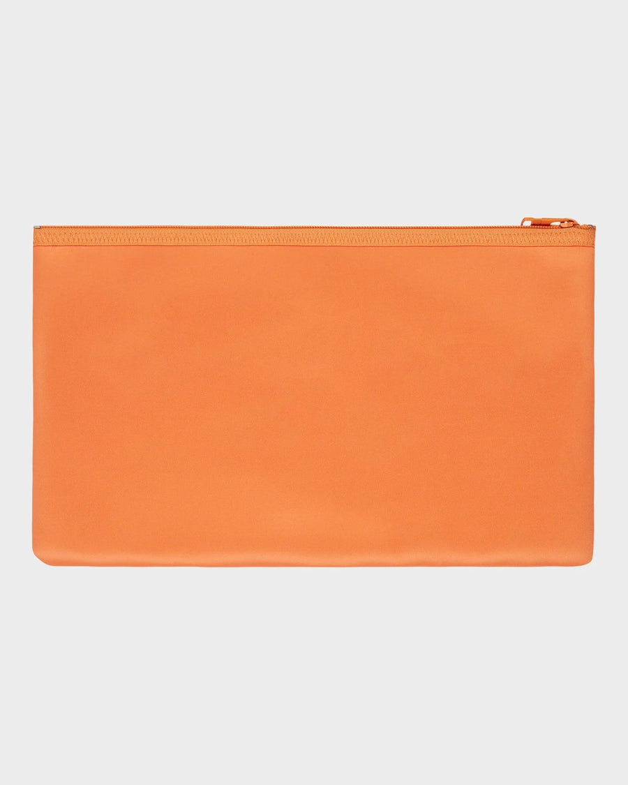 Roxy White Shoulder Pencil Case - Tangerine Tic Tac Fleur