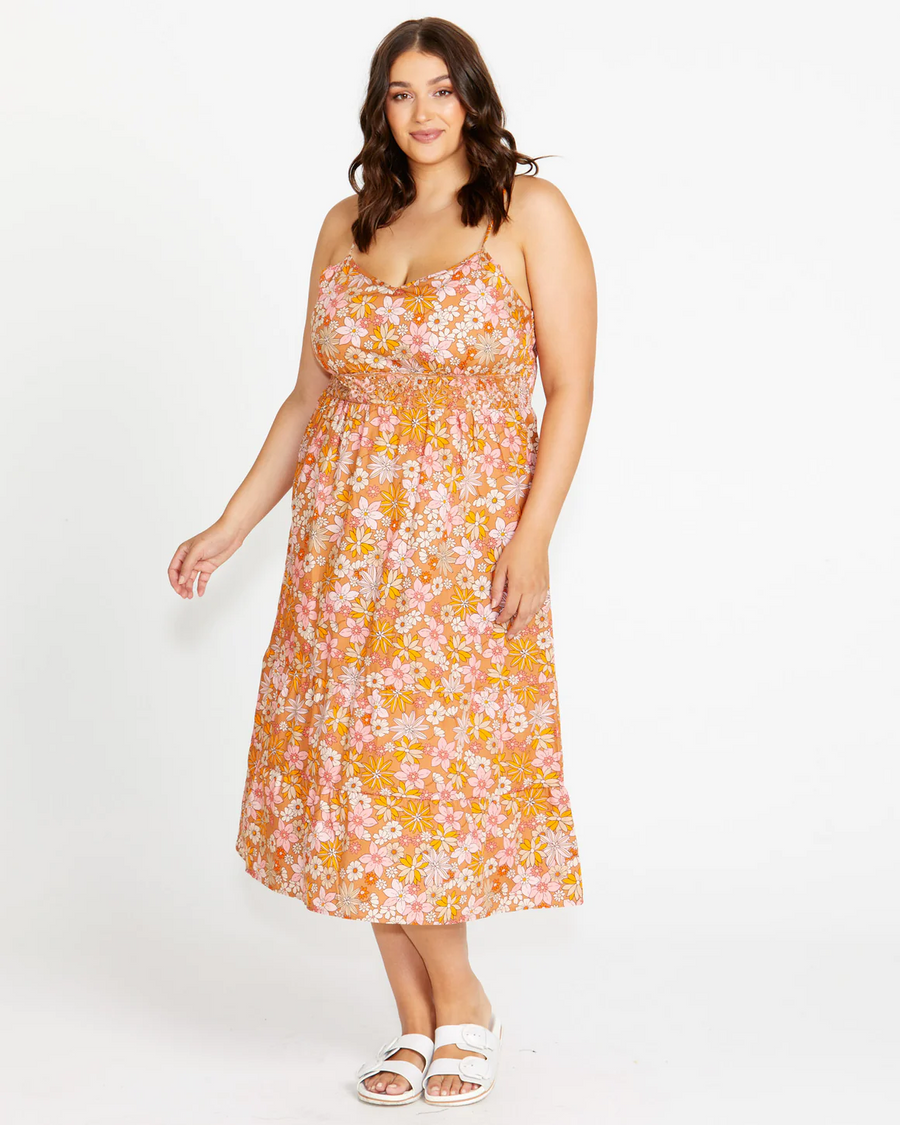 Sass Eleanor Dress - 70's Floral