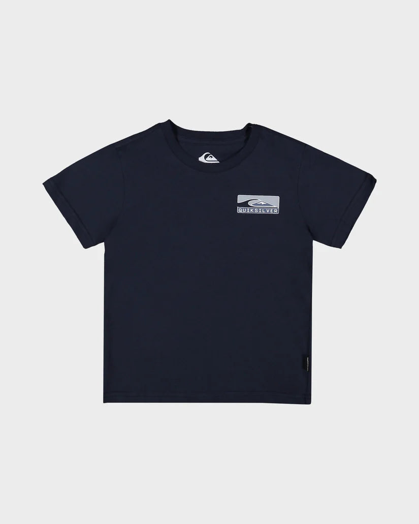 Quiksilver Boxed Out SS Boy Tee- Dark Navy