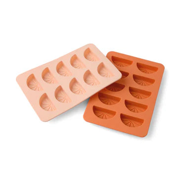 The Dotty Citrus  Wedge Ice Trays - Set of 2