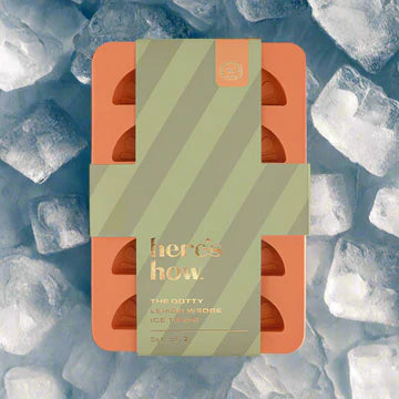 The Dotty Citrus  Wedge Ice Trays - Set of 2