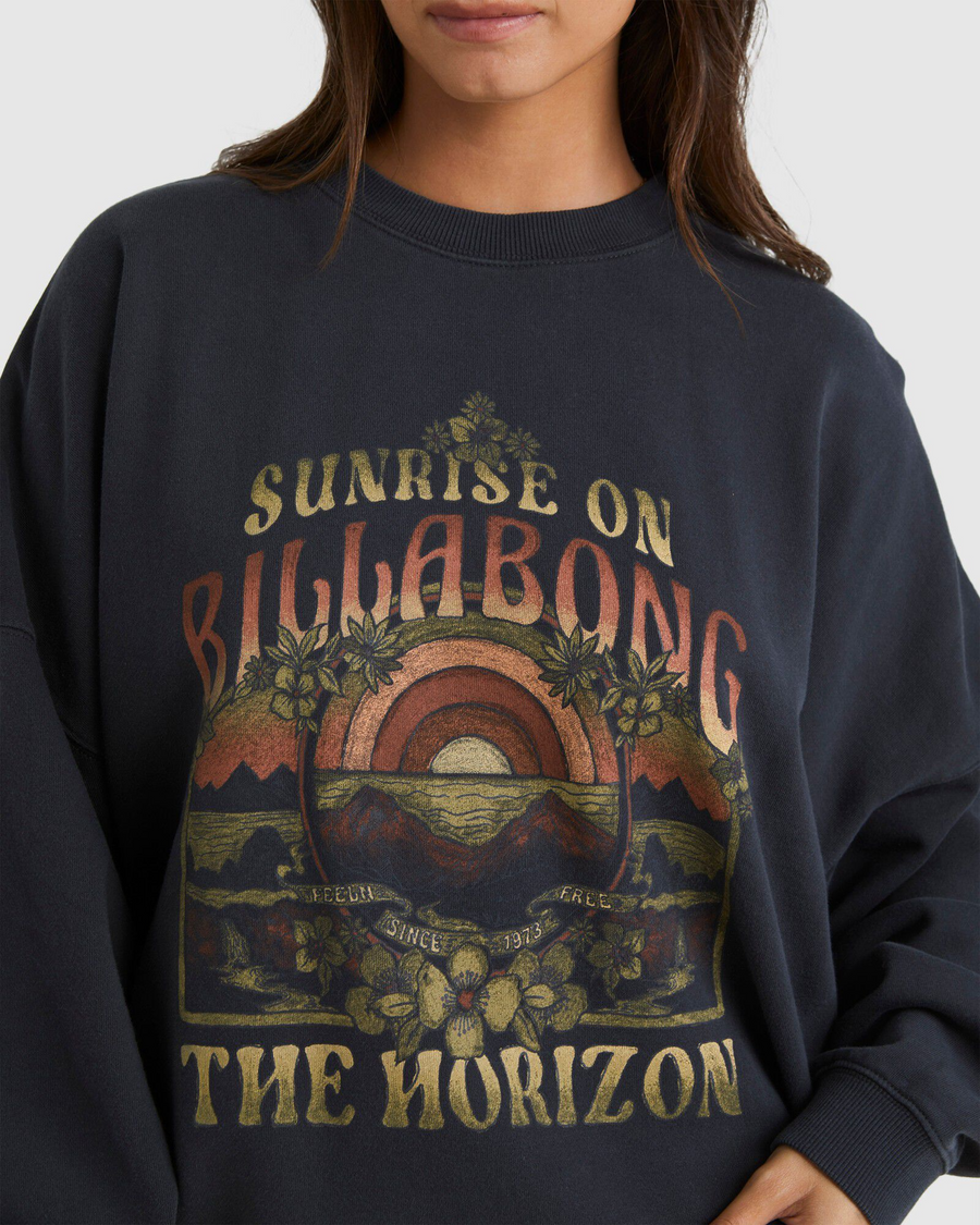 Billabong Horizons Venice Crew - Off Black