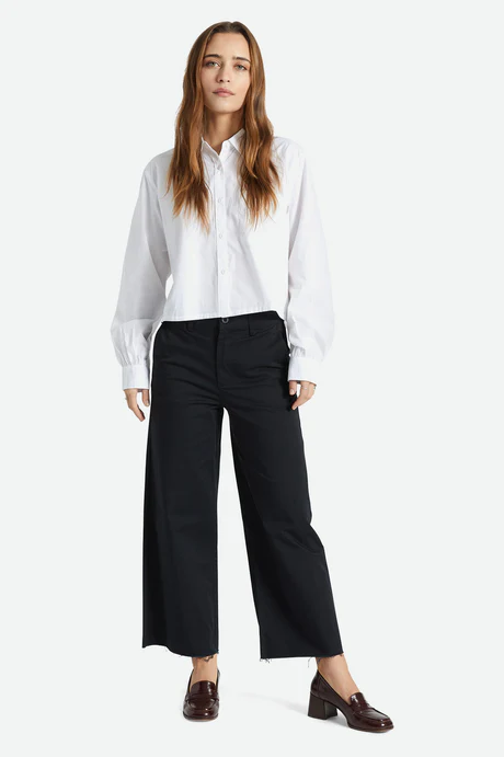 Brixton Victory FL Wide Leg Pant - Black