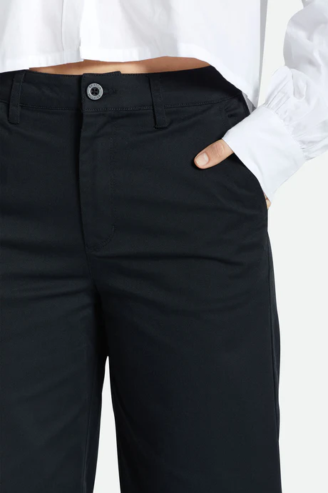 Brixton Victory FL Wide Leg Pant - Black