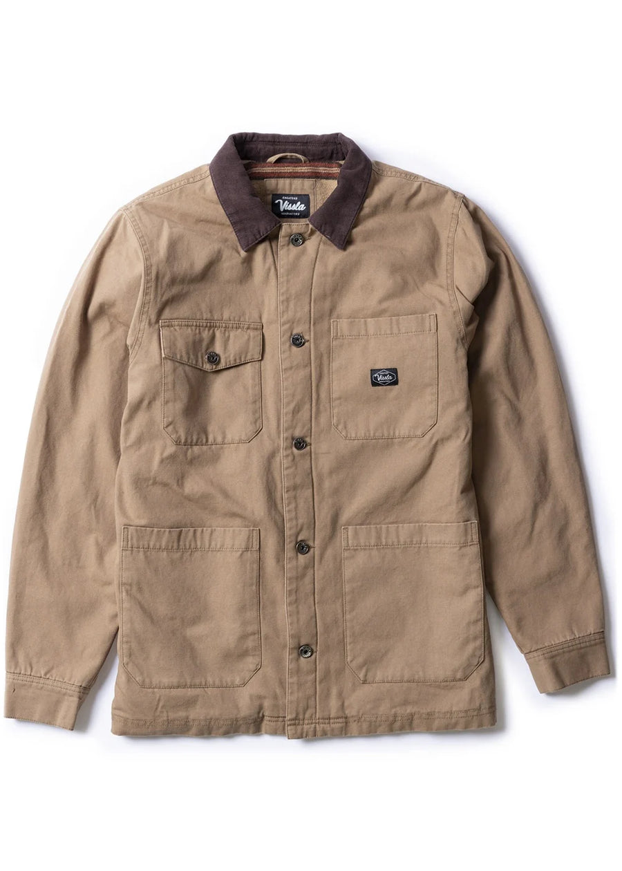 Vissla Peterson Jacket - Dark Khaki