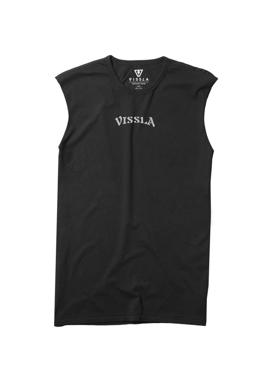 Vissla Big Cat Organic  Blend  Sleveless - Black