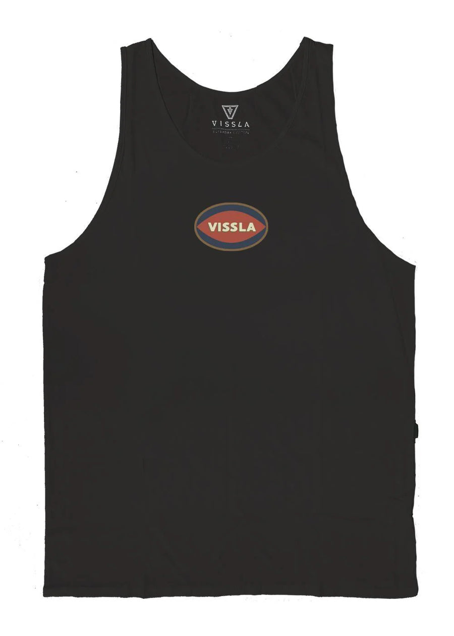 Vissla Iris Swell Organic  Blend  Tanker - Black