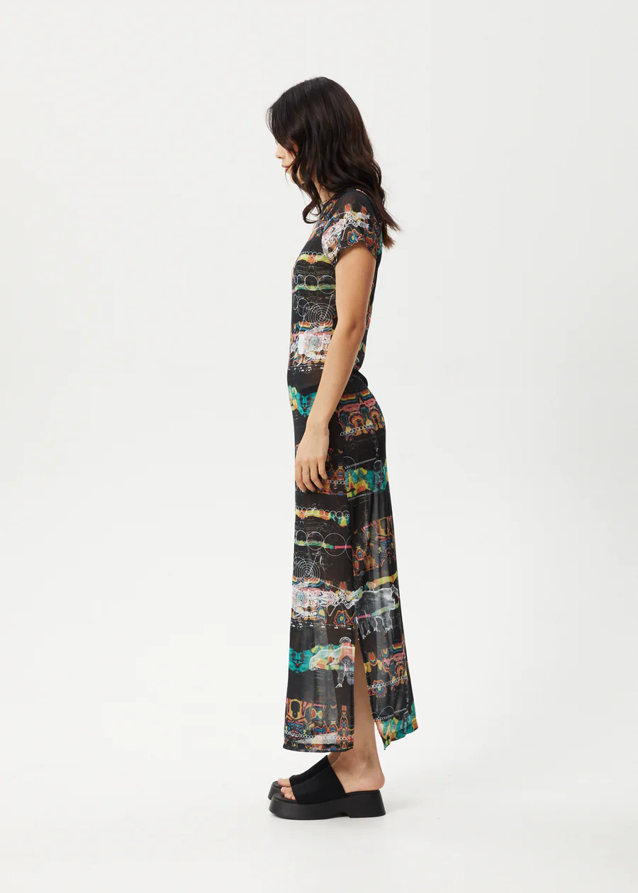 Afends Astral Sheer Dress - Black