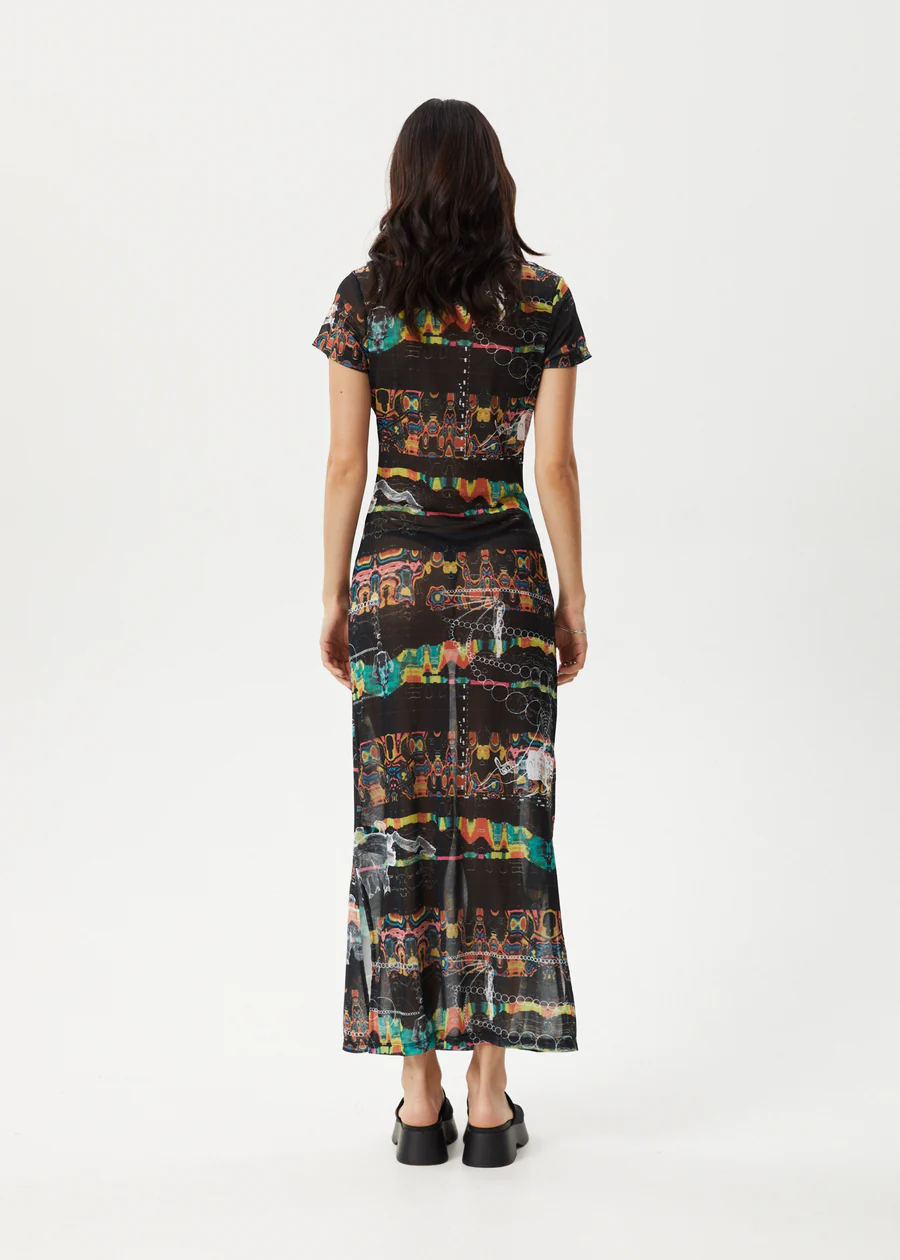 Afends Astral Sheer Dress - Black