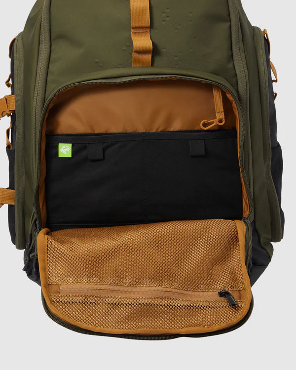 Quiksilver Captains Quarters Backpack - Grape Leaf /Bone Brown