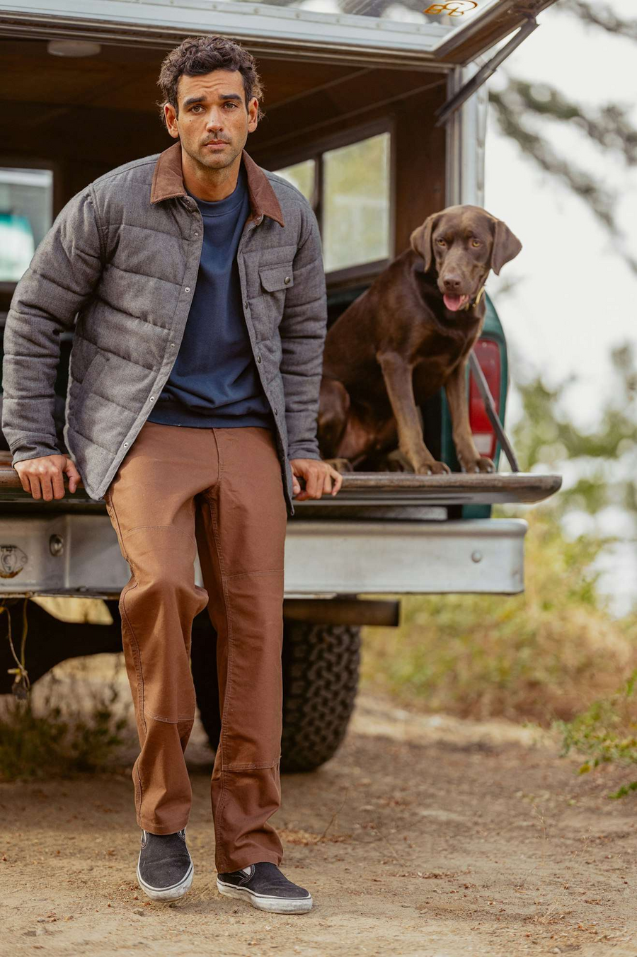 Brixton Cass  Jacket - Mixed Tweed