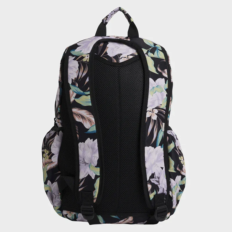 Billabong Shadow Tropic Roadie Backpack  - Black Pebble/ Purple/