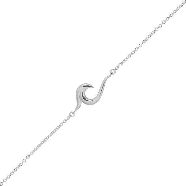 Midsummer Star Ocean Wave Bracelet - Silver