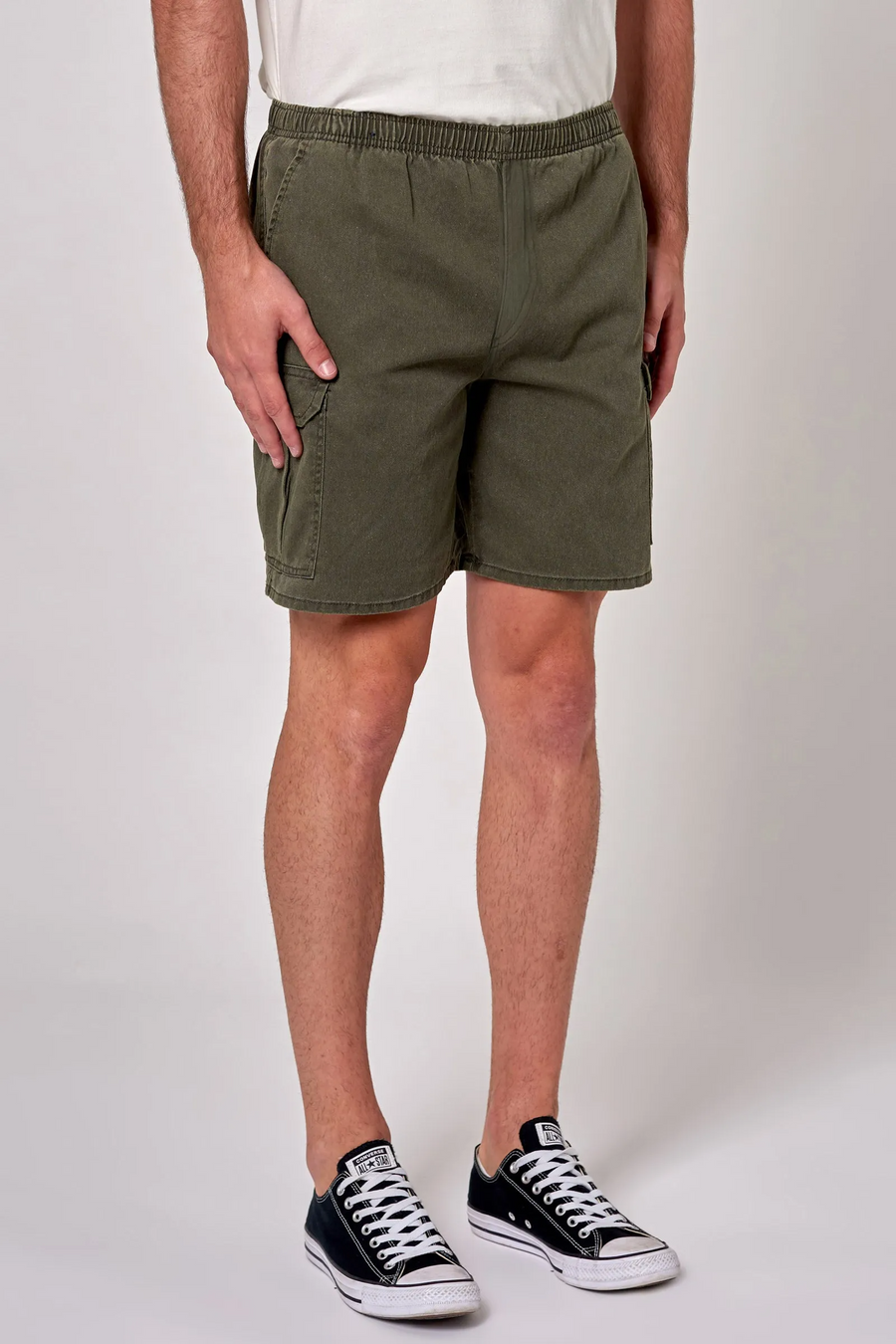 Rollas Tradie Cargo Short - Faded Army