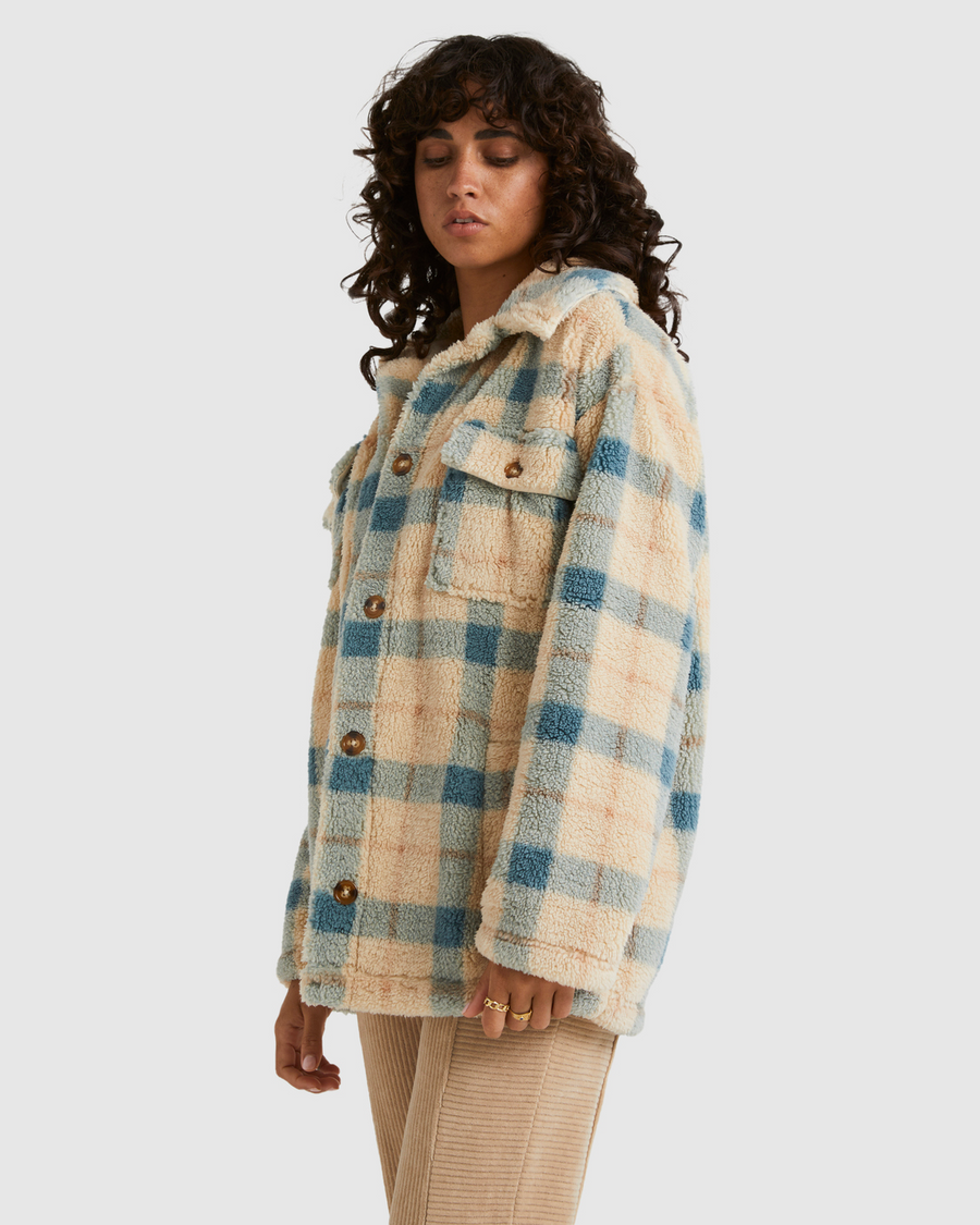 Billabong Check Mate Jacket - Blue