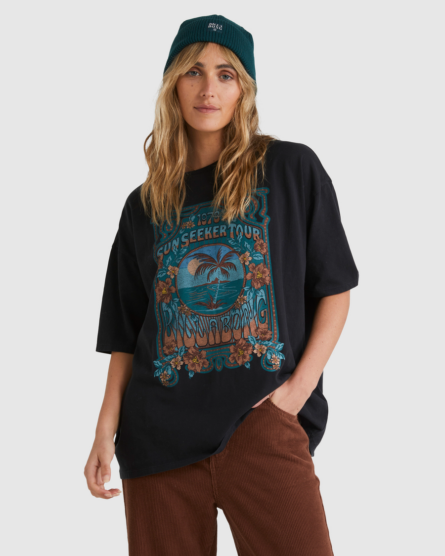 Billabong On Tour Tee - Off Black