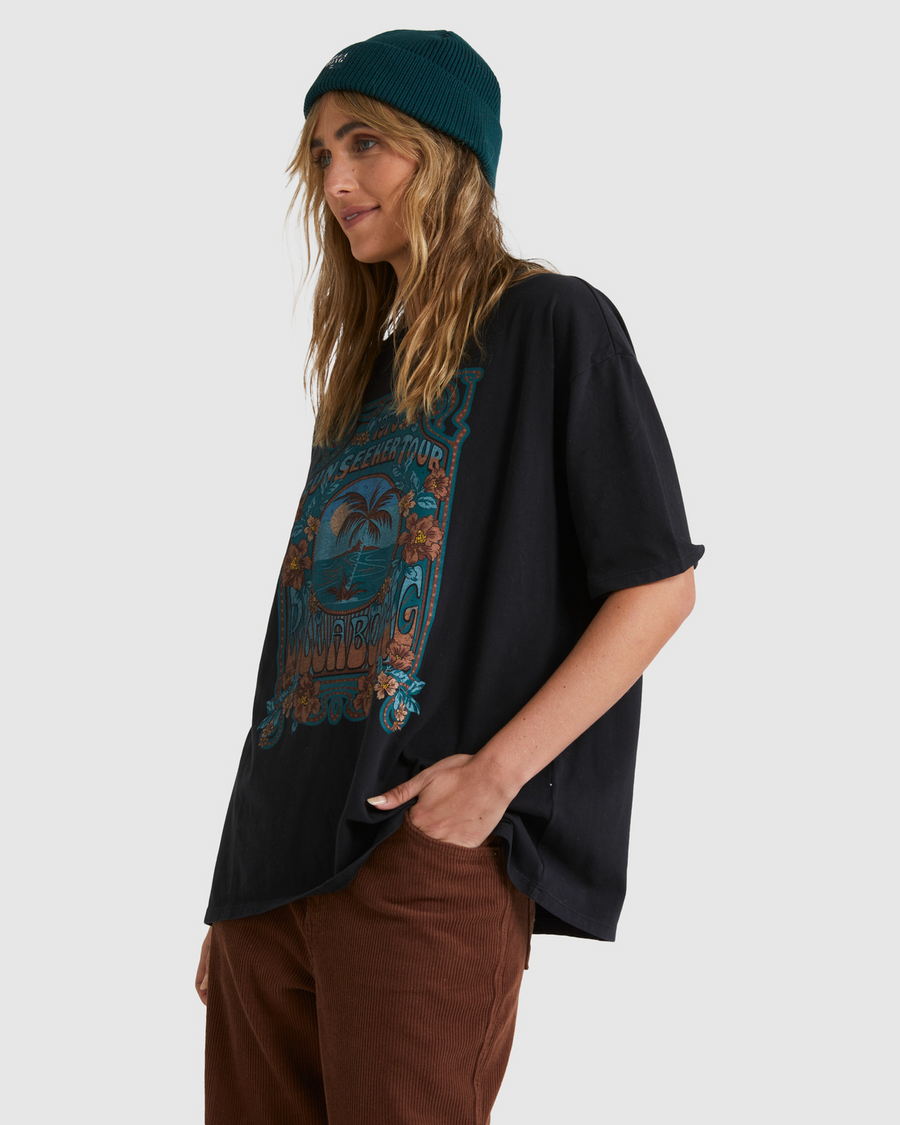 Billabong On Tour Tee - Off Black