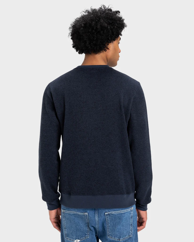 Quiksilver Keller Crew - Dark Navy Heather