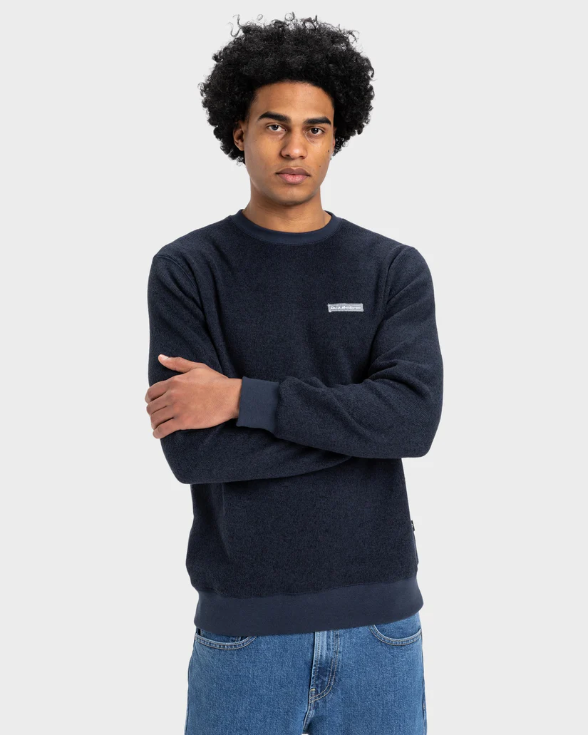 Quiksilver Keller Crew - Dark Navy Heather
