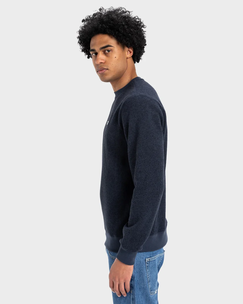 Quiksilver Keller Crew - Dark Navy Heather