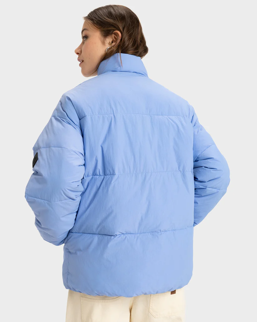 Roxy Sweetest Road Puffer Jacket - Portobella