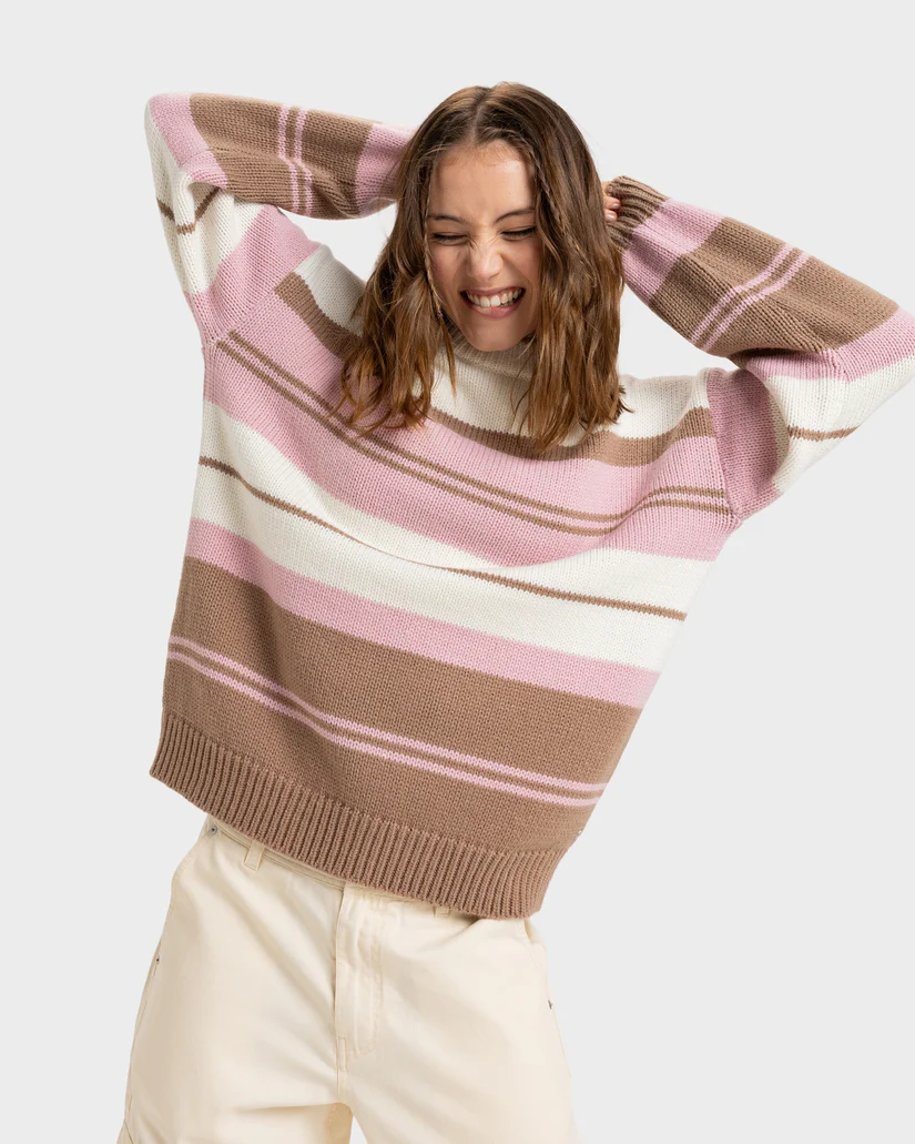 Roxy Love Again Sweater - Egret