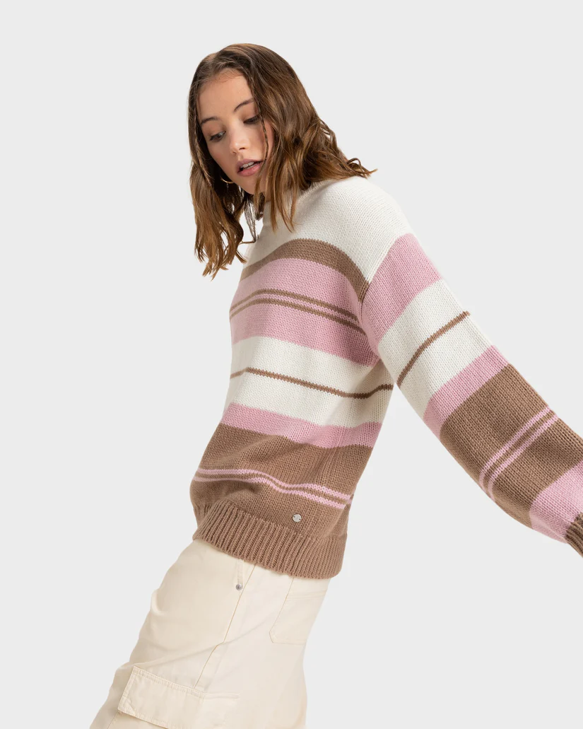 Roxy Love Again Sweater - Egret