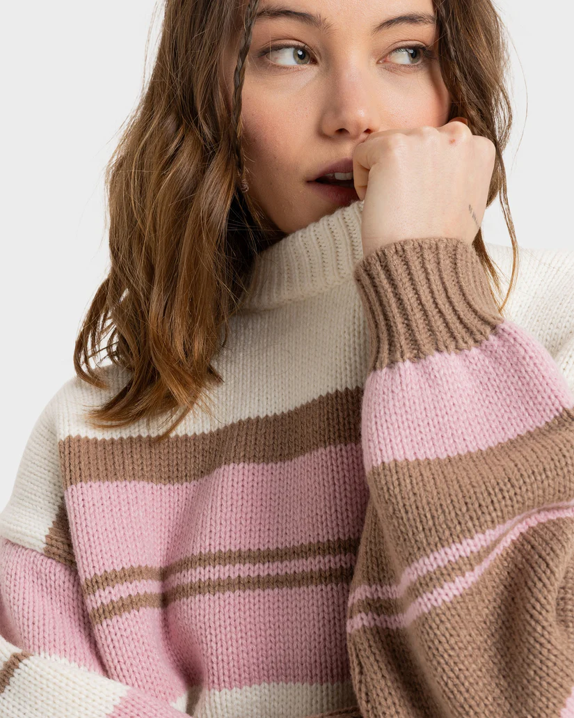 Roxy Love Again Sweater - Egret