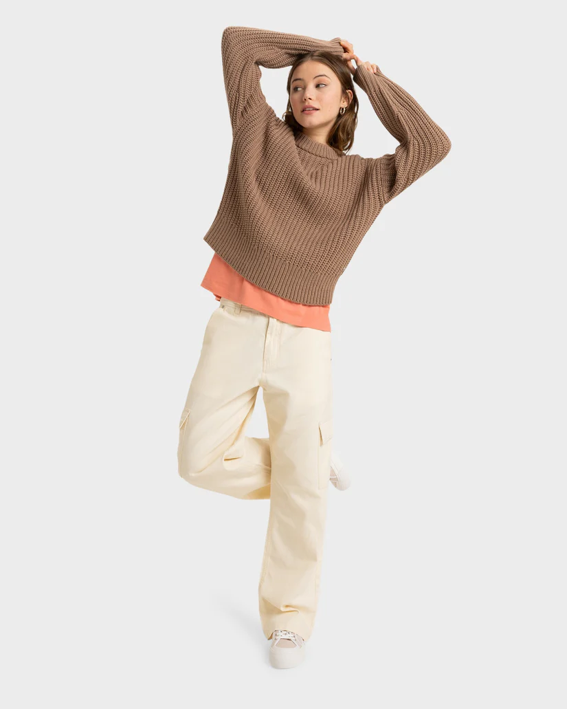 Roxy Coming Home Sweater - Portabella