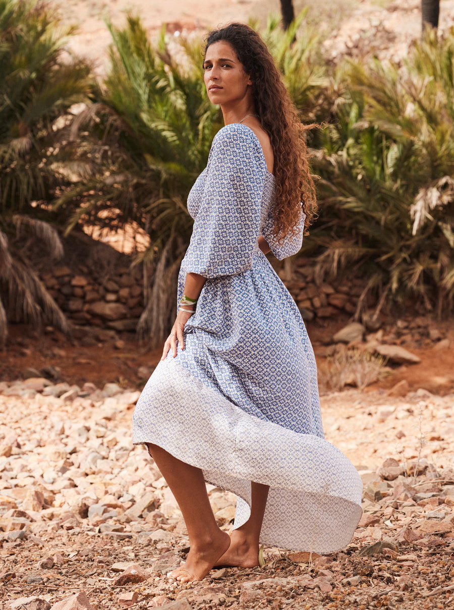 Roxy Borderline Maxi - Egret Never Bored Apparel