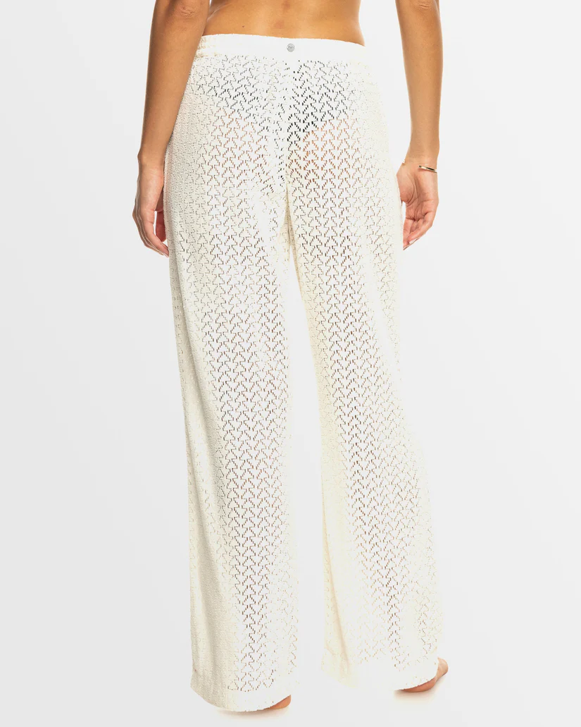 Roxy Mood Moving Pant - Egret