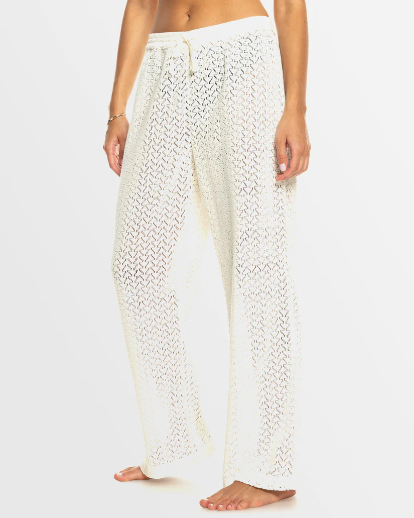 Roxy Mood Moving Pant - Egret