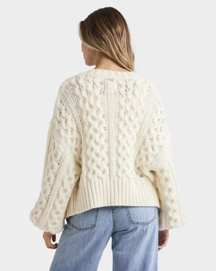 Billabong Montana Cardigan - Salty Crystal